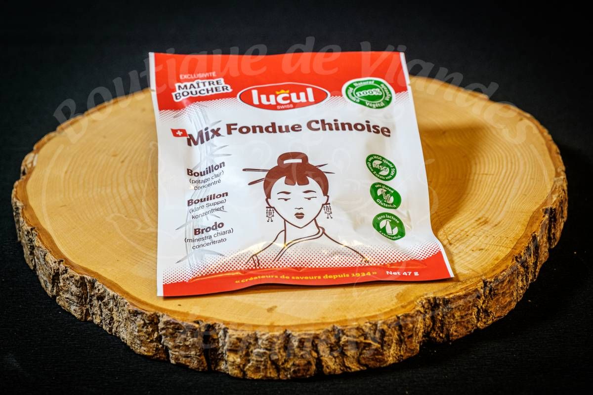 Bouillon pour fondue chinoise Lucul