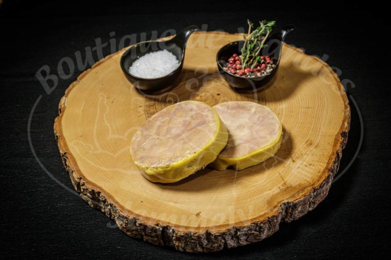 Médaillon de foie gras maison de canard à la fève de Tonka