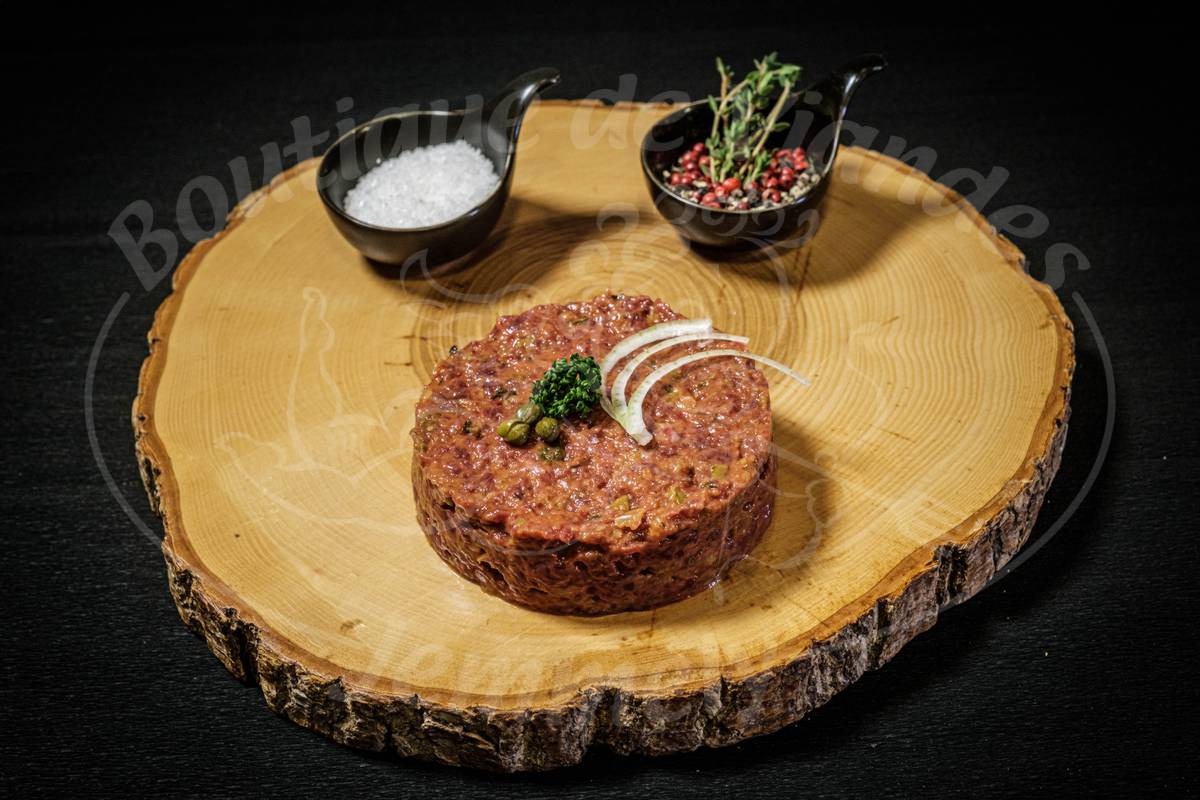 Tartare de boeuf frais