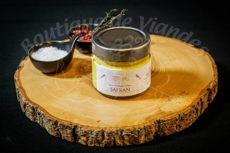 Sauce mayonnaise maison safran 200g