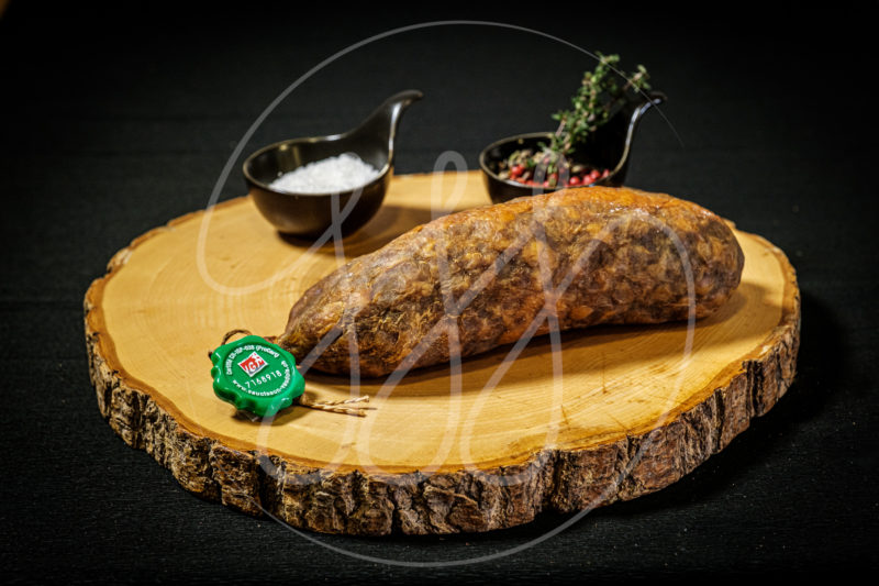 Saucisson Vaudois sec IGP fabrication maison