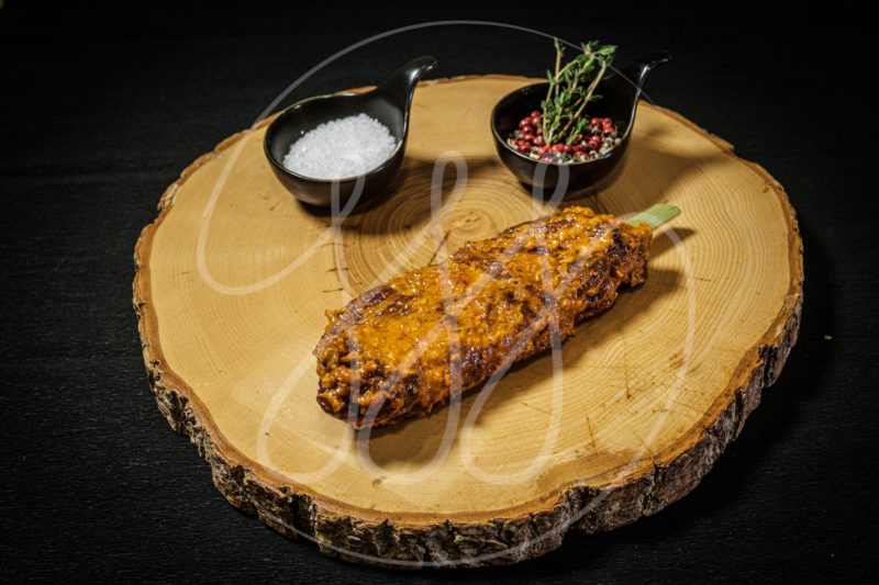 Brochette d'onglet de boeuf