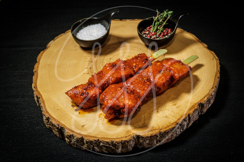 Brochette porc chili